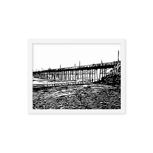 Framed Pier Photo