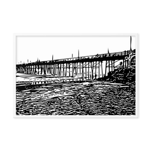 Framed Pier Photo